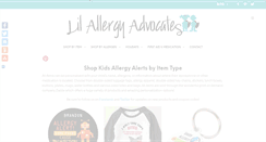 Desktop Screenshot of lilallergyadvocates.com